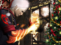 Новогодний коллаж по Devil May Cry 4